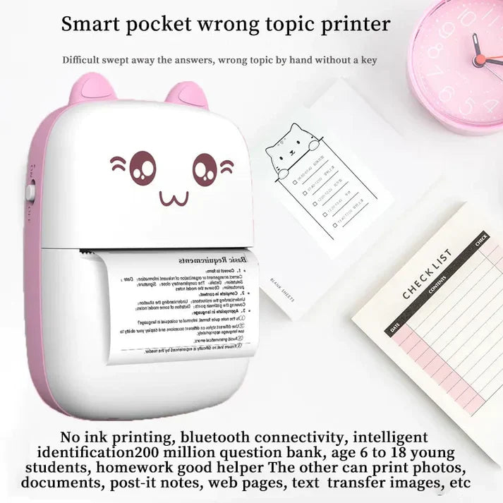 Portable Mini Pocket Wireless Printer